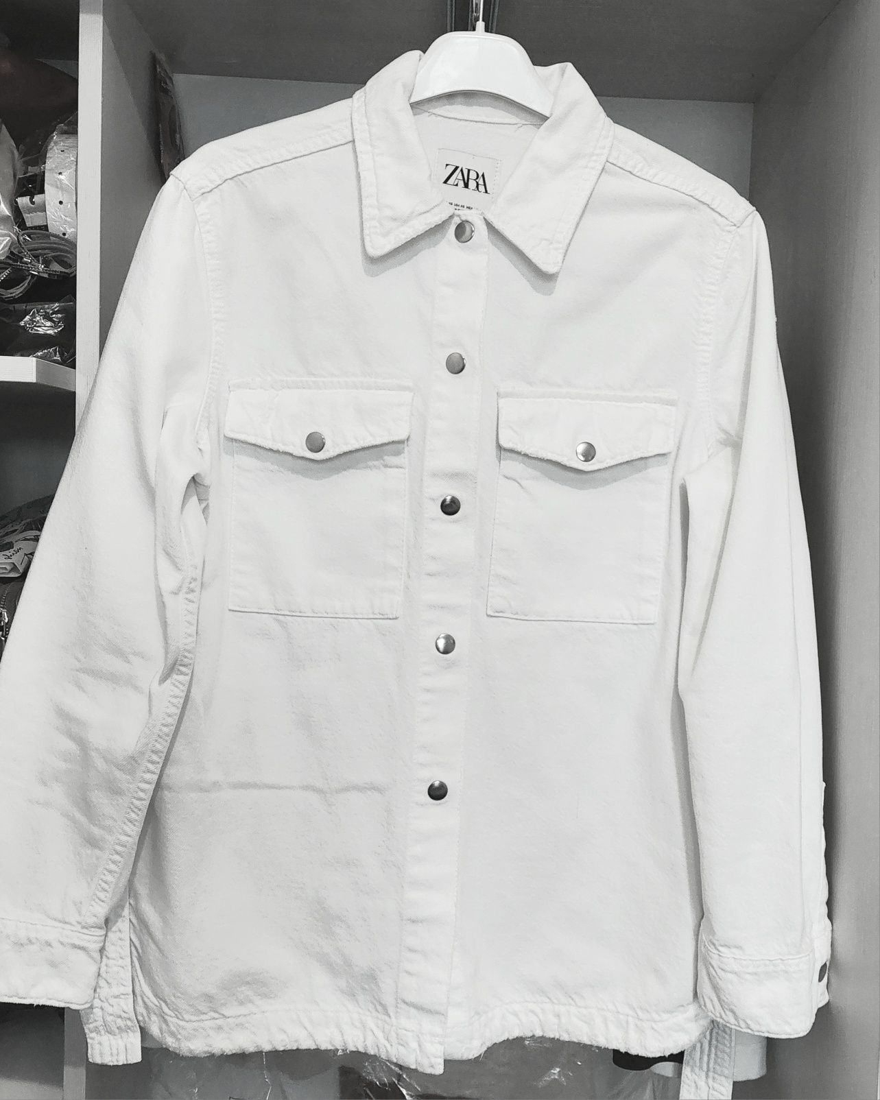 ZARA XS/S Куртка джинсовая, рубашка, пиджак