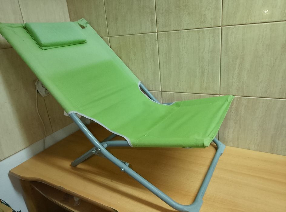 Fotel leżak ogrodowy plażowy