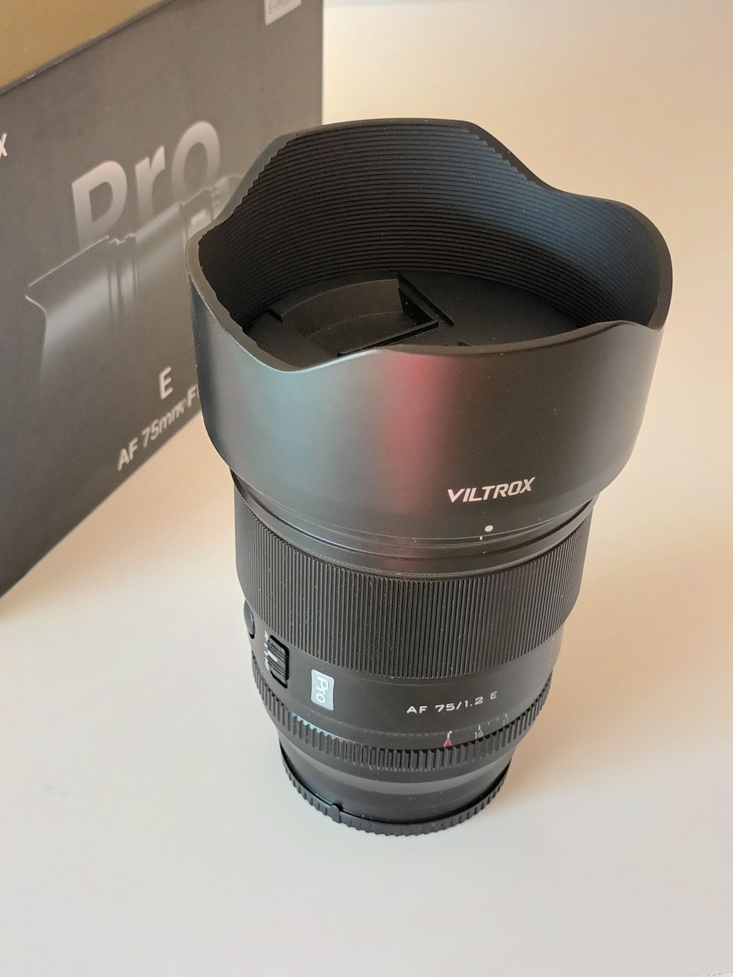 viltrox 75mm 1.2 Sony E