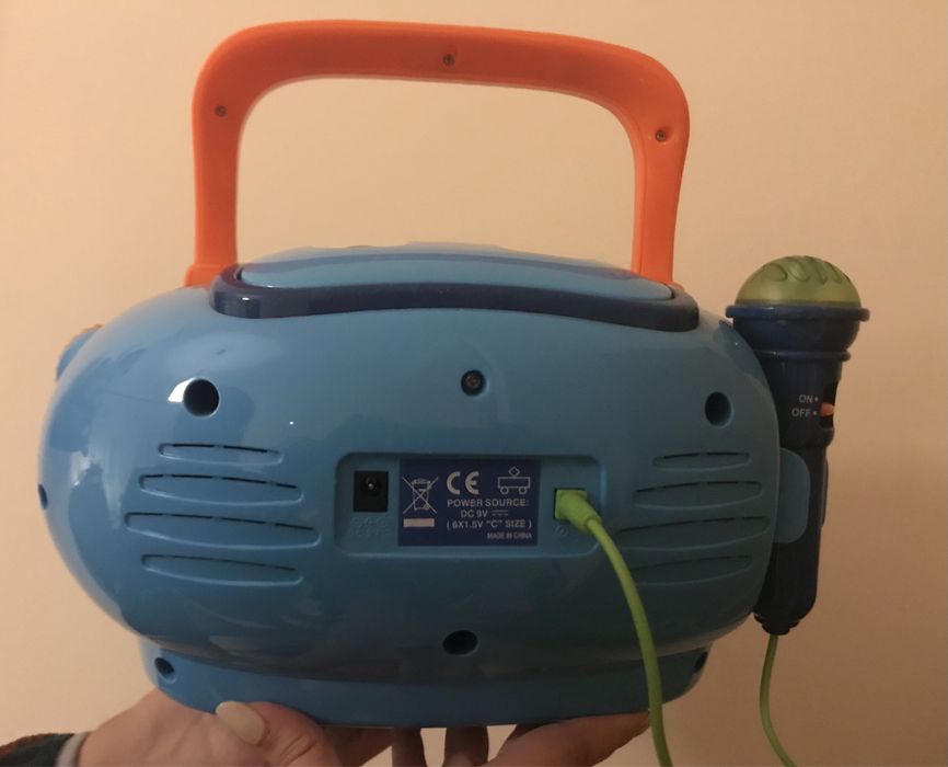 Leitor de CD portátil infantil