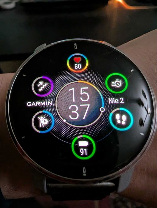 Garmin Venu 2 plus z dwoma paskami :)