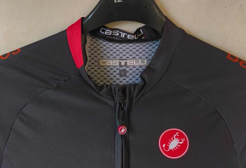 Koszulka Castelli XL Rosso corsa aero team