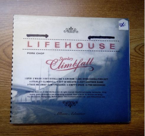 Cd "Stanley Climbfall" dos Lifehouse, Dream Works