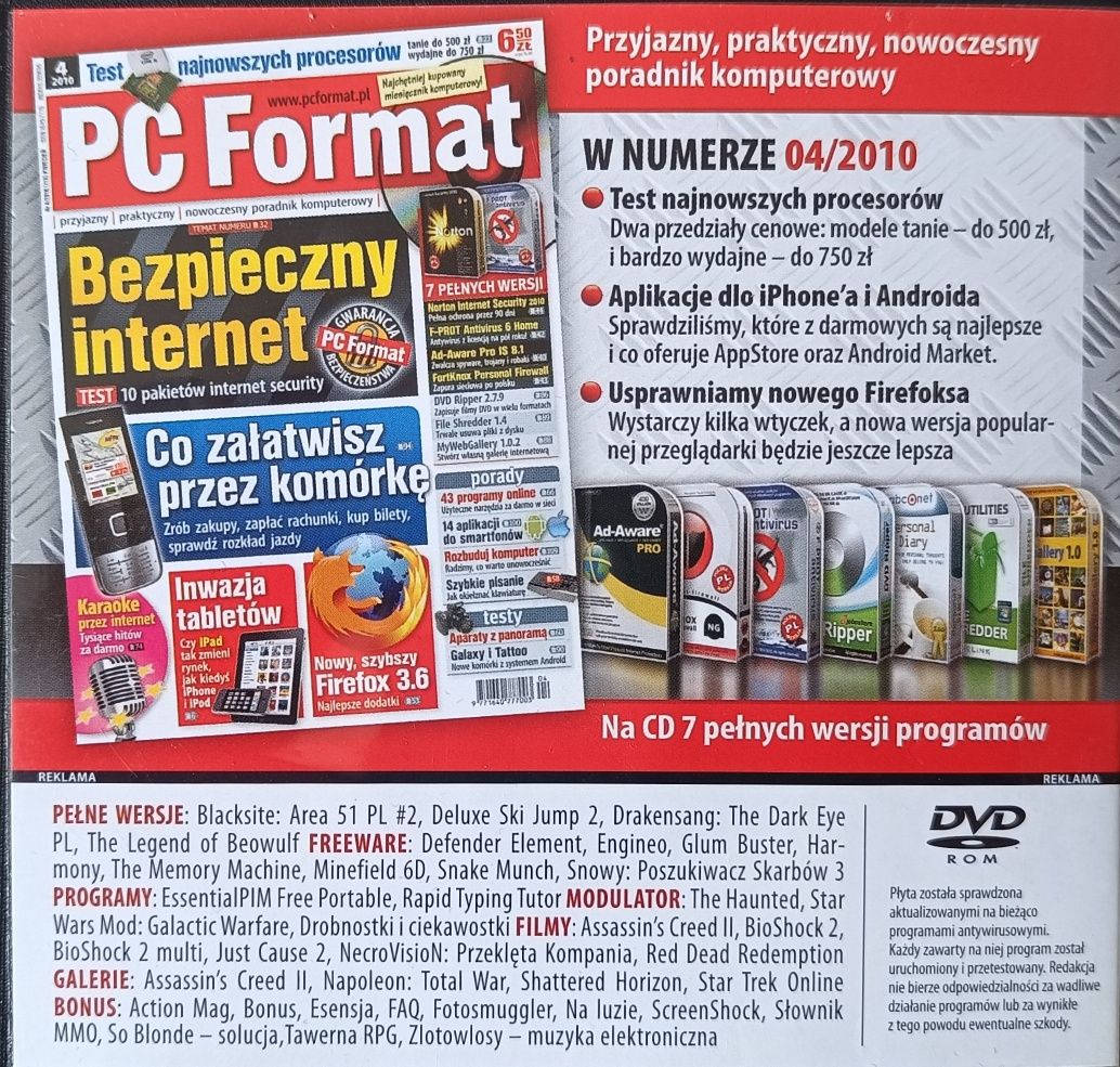 CD-Action nr 04/2010 (176) - Kwiecień 2010 - komplet z dwiema płytami