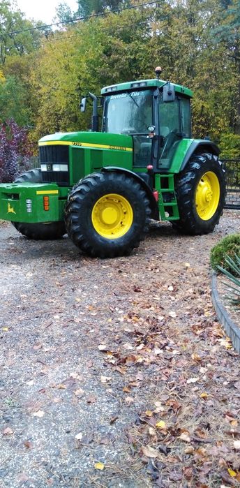 Ciągnik rolniczy traktor John deere 7710 power quad ładny zadbany