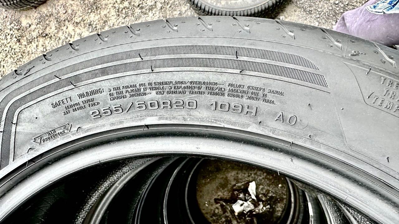 255/50/20 Goodyear EagleF1 Asymmetric3| КАК НОВЫЕ | летние шины