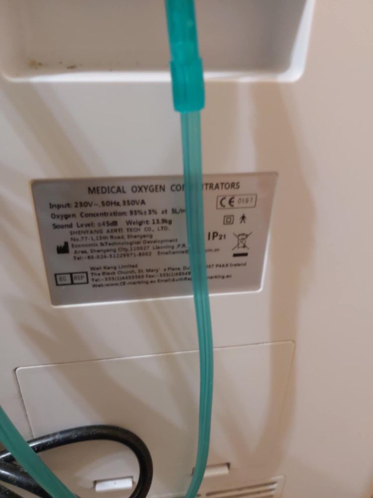 Koncertrator Tlenu Ar