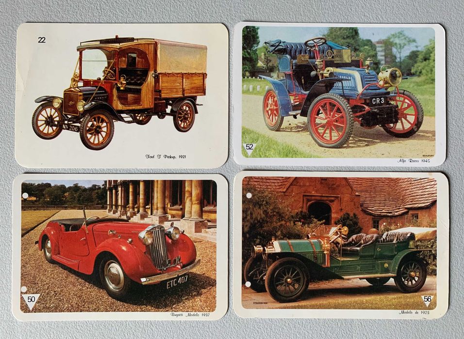 Calendários de 1988 - Carros Antigos (preço unitário)