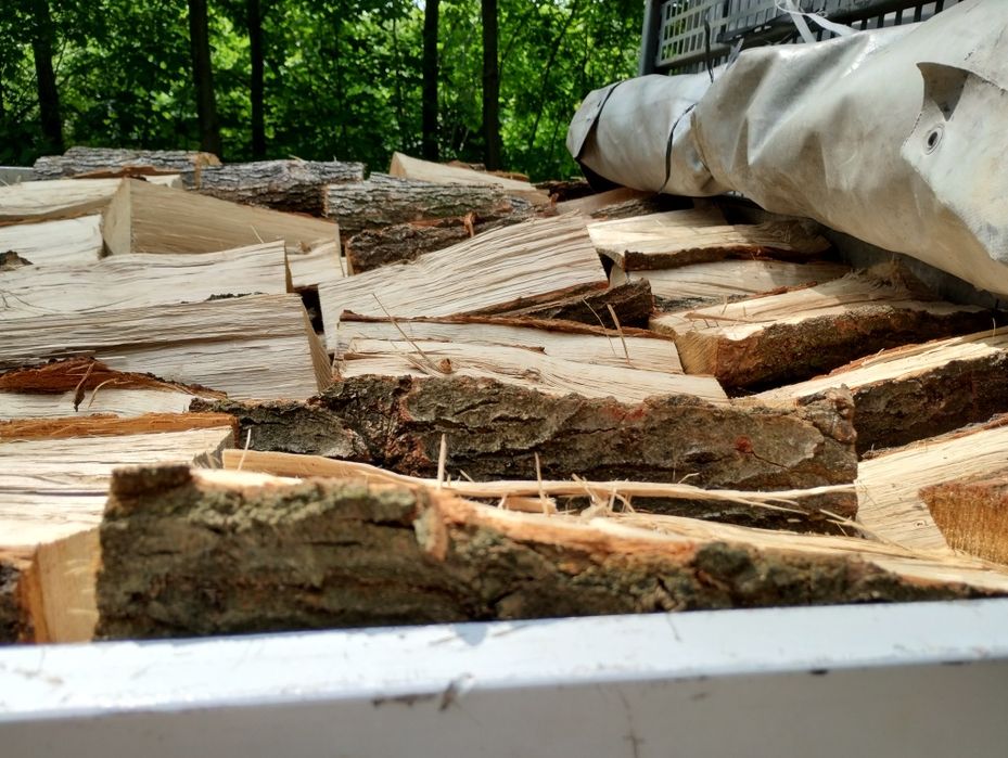 DĘBOWE kominkowe  opał, drewno  Transport 5mp. Sosna, brzoza, olcha