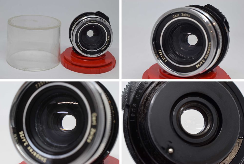 Zeiss-Ikon Icarex 35 +4 lentes Tessar Ultron Skoparex SuperDynarex M42
