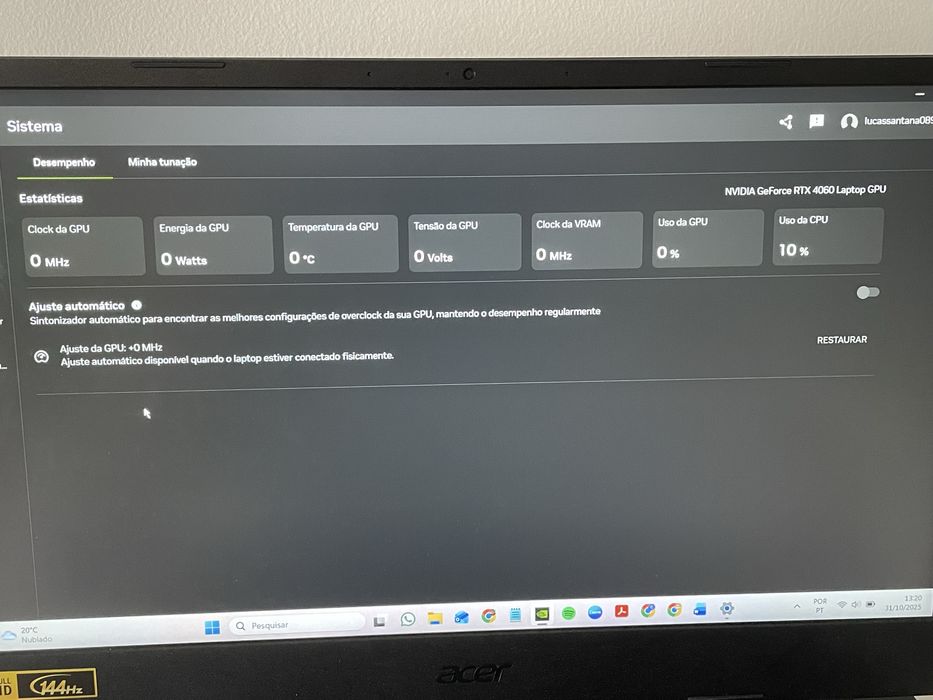 Acer Nitro 5 AN515-58 – RTX 4060