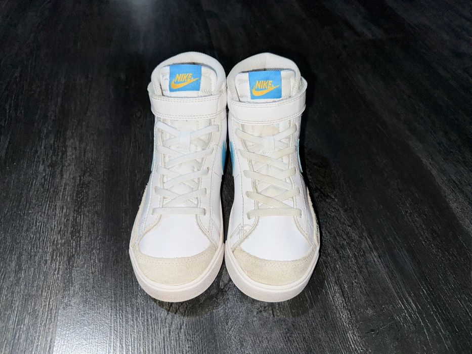 Шкіряні кеди nike blazer mid '77, оригінал, р-р 32, уст 21 см
