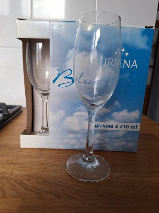 Kieliszki do wina, nowe 6 sztuk