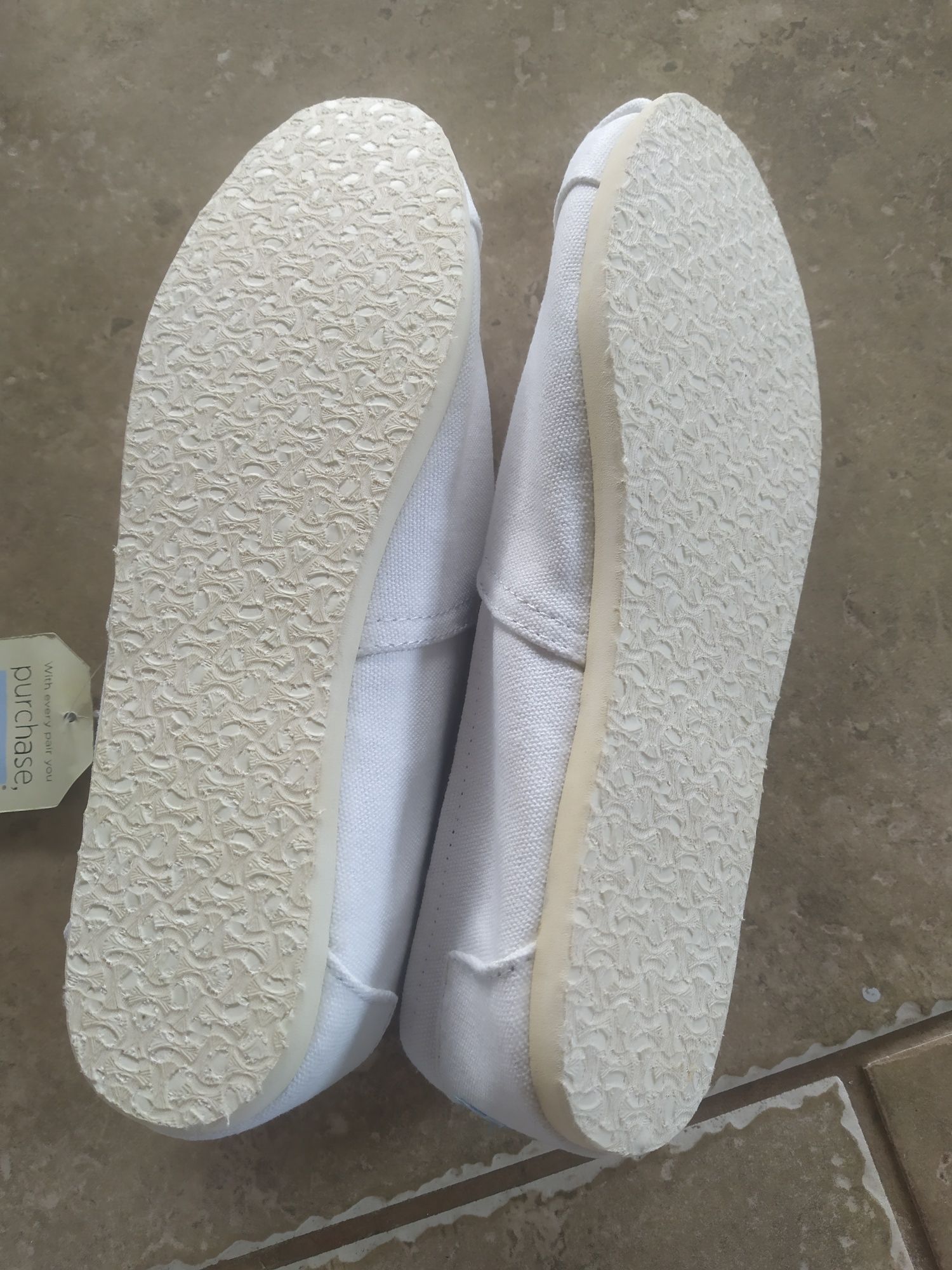 NOWE espadryle mokasyny Toms 43 szeroka stopa