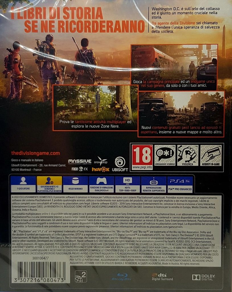 PS4 Tom Clancys The Division 2 Nowa PL Napisy