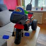 Jeździk motor z pedałami i rączką