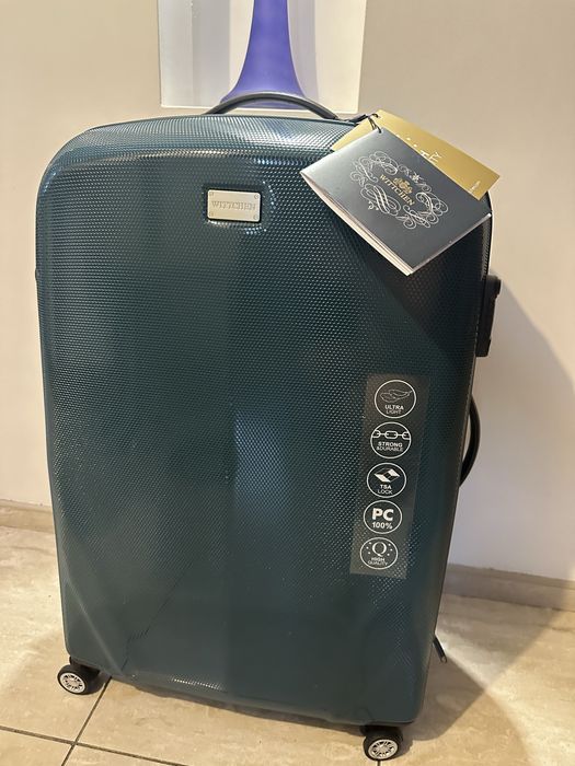 Нова Велика Преміальна Валіза  Wittchen з полікарбонату на 95L (8390)