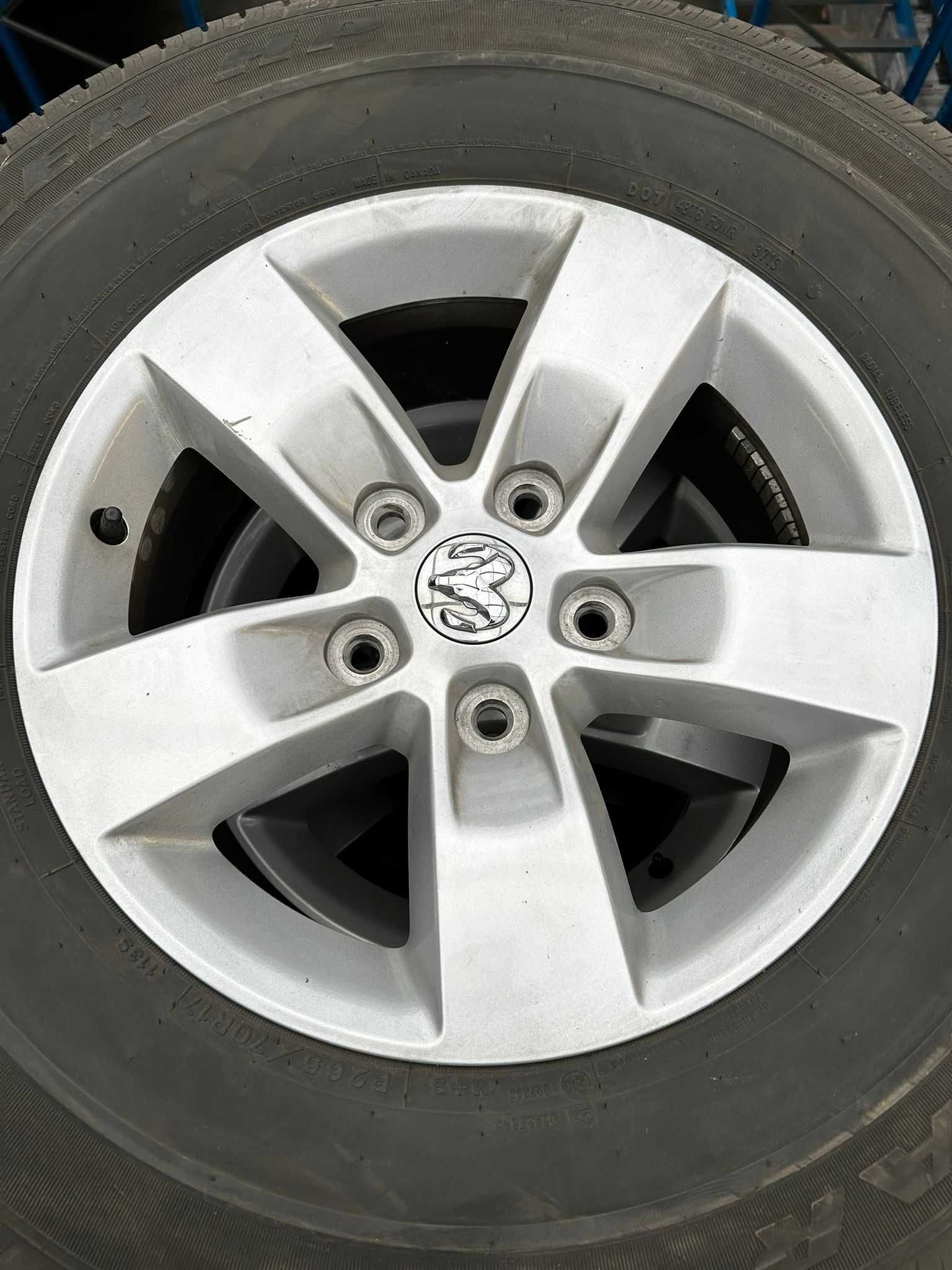 Dodge Ram 265/70 r17 Koła, opony