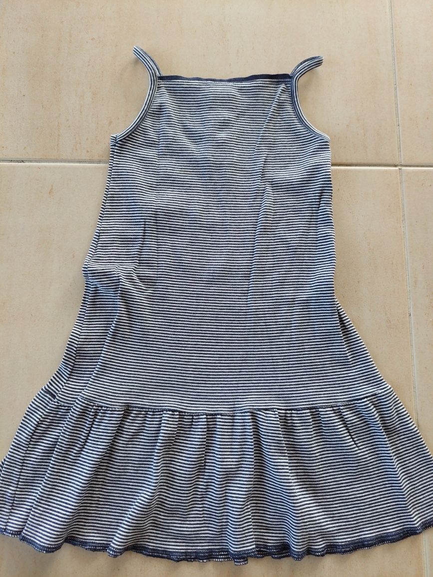 Vestido riscas 4A