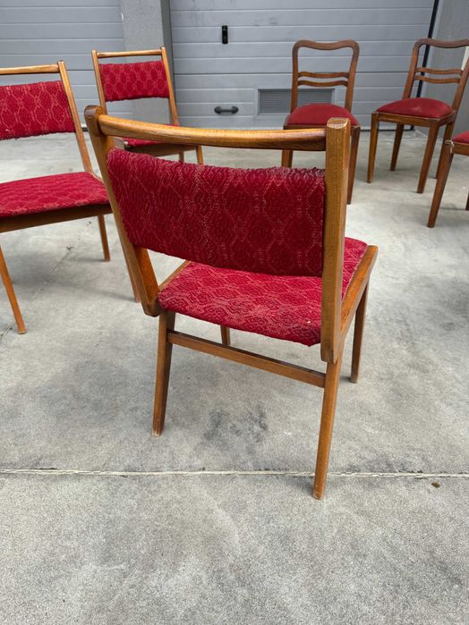 4 Krzesła Vintage Design PRL Retro Loft