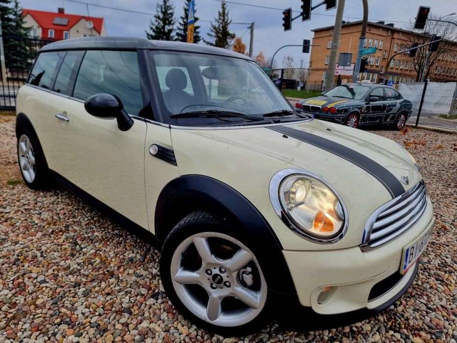 Mini Cooper Clubman R55 1.6 LPG, 122km, 2007r. 6-bieg, alu17, zamiana.