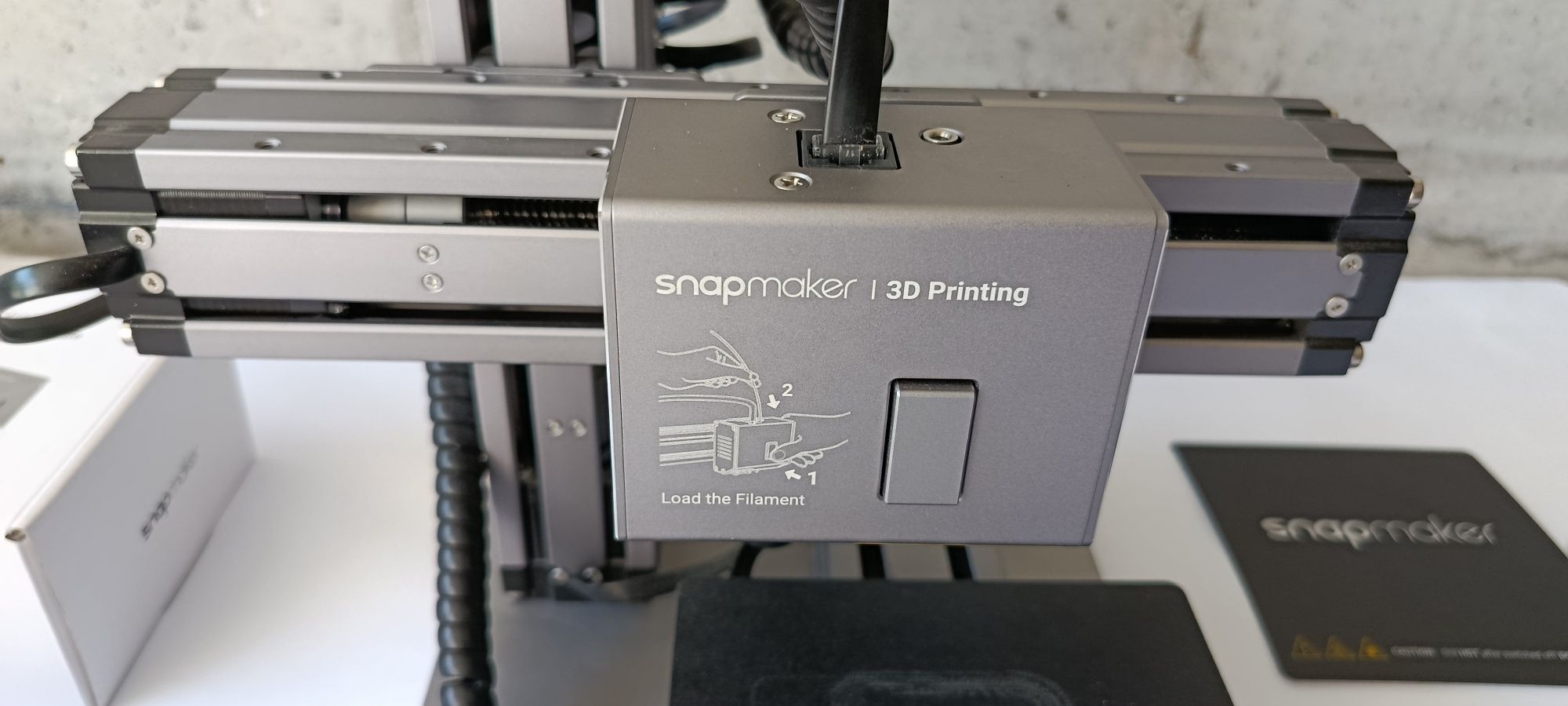 Impressora 3D + CNC + laser - Snapmaker 3 em 1