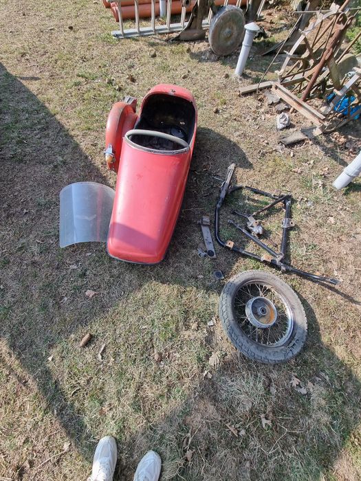 Jawa wózek boczny welorex 364