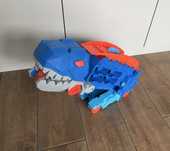 Dinozaur T-rex samochód transporter hot wheels ultimate garage