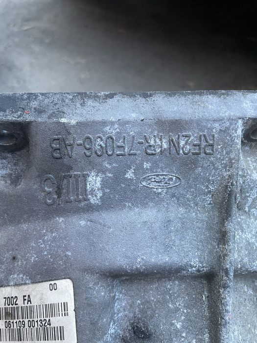 Ford fiesta mk7 1.6 hdi мкпп 5ст 8A6R 7002 FA