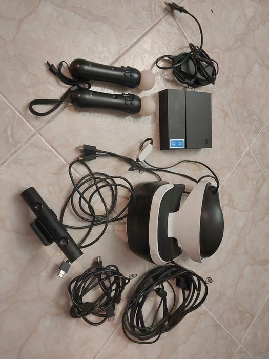 Playstation Vr1+câmara +2 comandos move