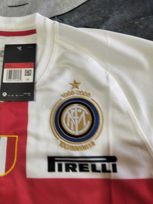 camisola alternativa nike inter milan ibrahimovic 8 tamanho L