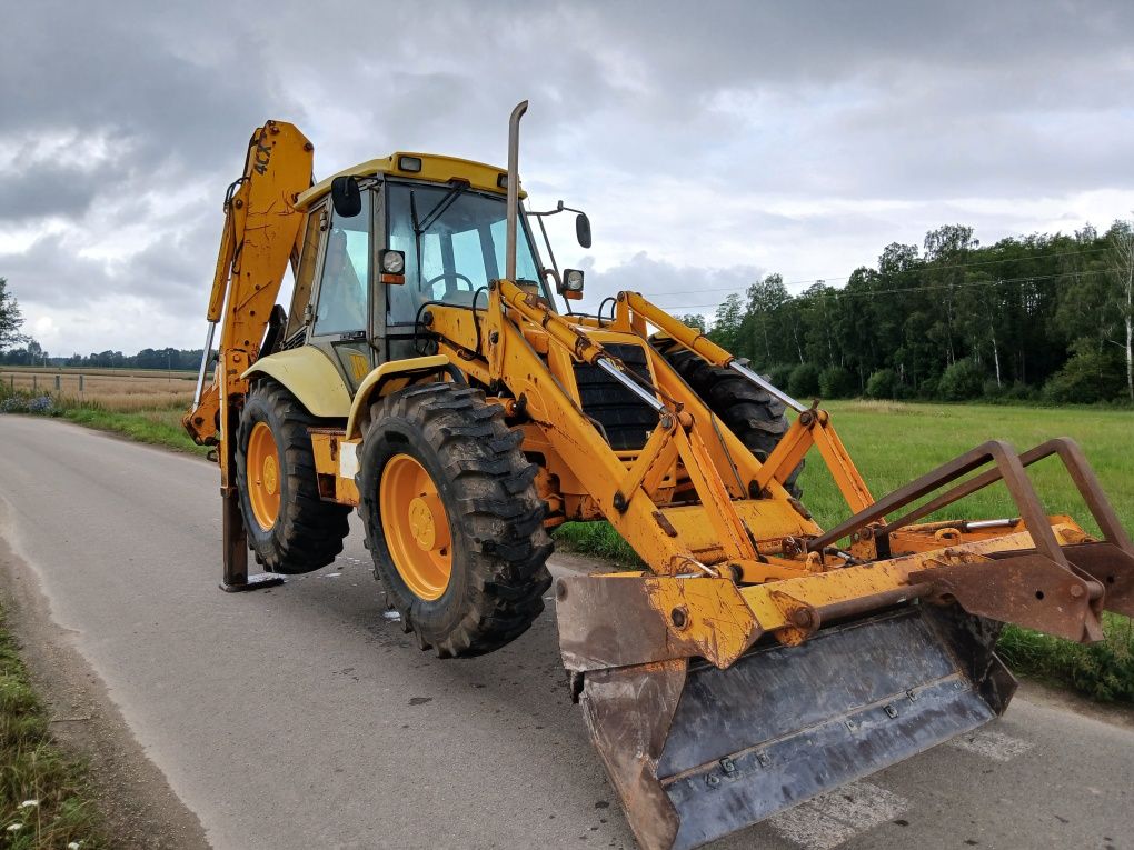 Koparko ładowarka jcb 4cx 530 70 manitou ulm 412 teleskop zamina rozli