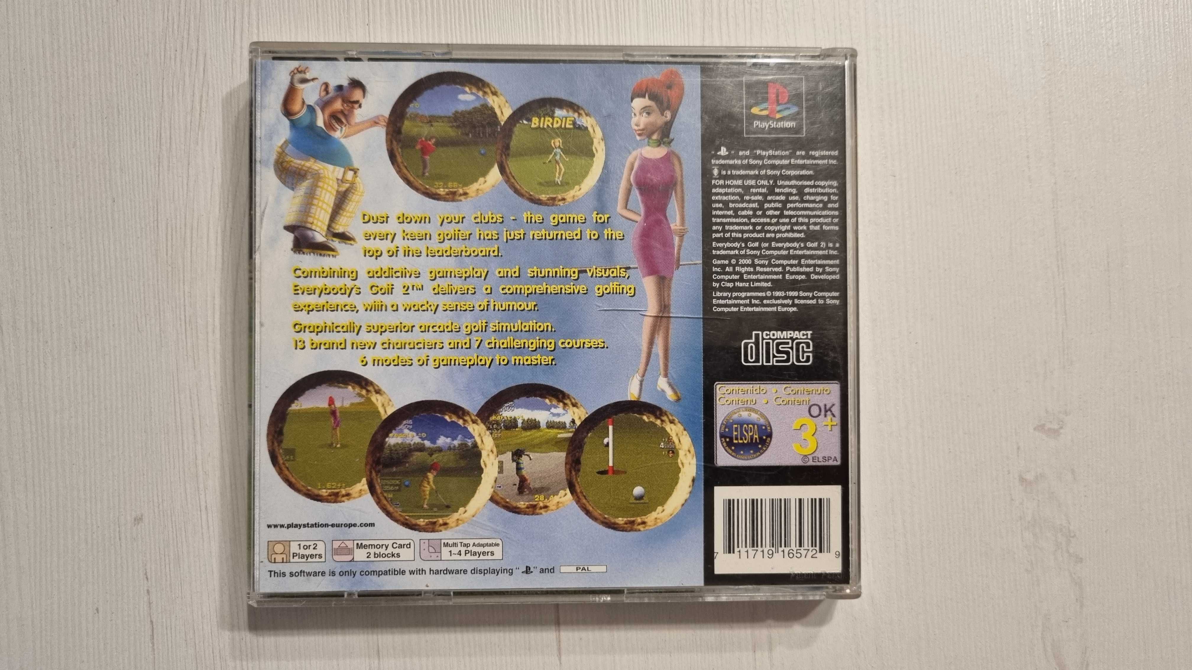 Everybody's Golf 2 na PSX