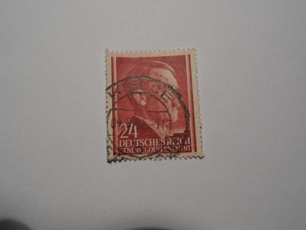 gg stempel Kielce hitler stare znaczki pocztowe generalna gubernia