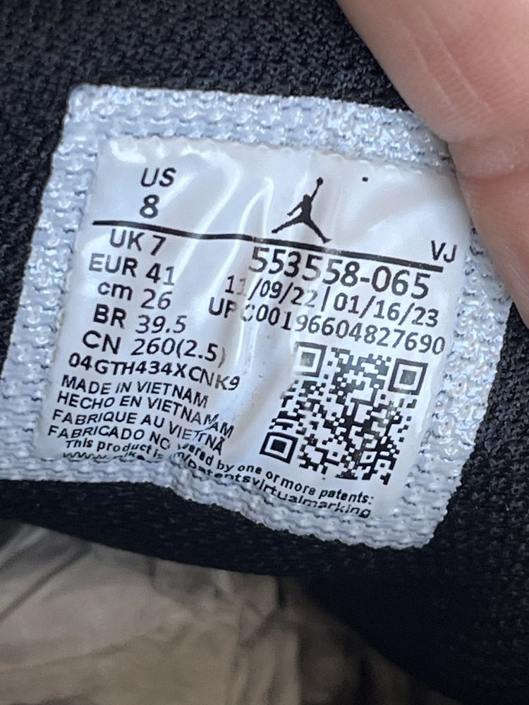 Nike air jordan 1 low r 41
