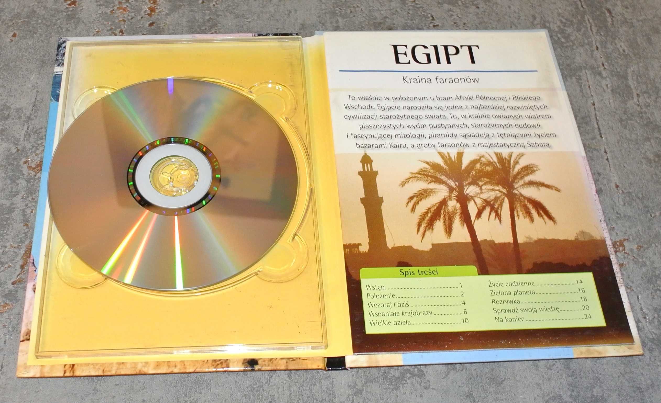 Egipt - Ziemia Faraonów - Płyta DVD