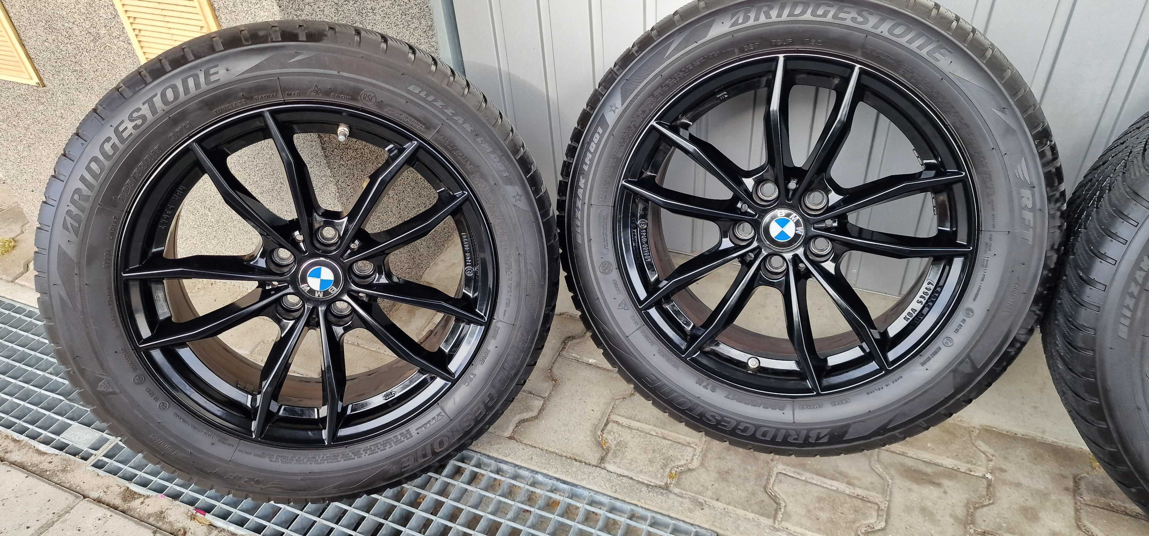 Koła BMW Rial X12 Black R17 5x112 ET27!Opony zimowe!