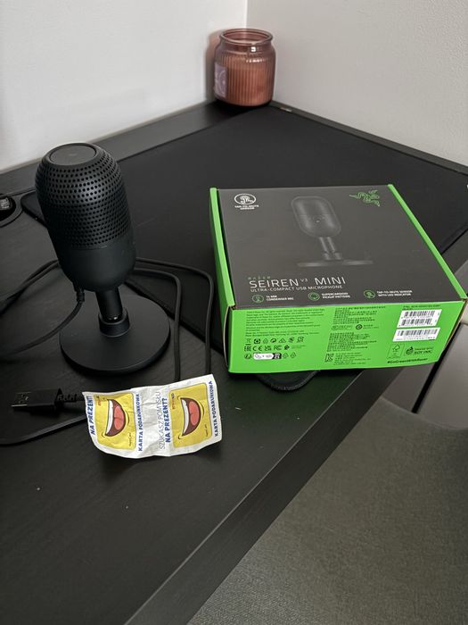 Mikrofon pojemnościowy - Razer Siren v3 Mini