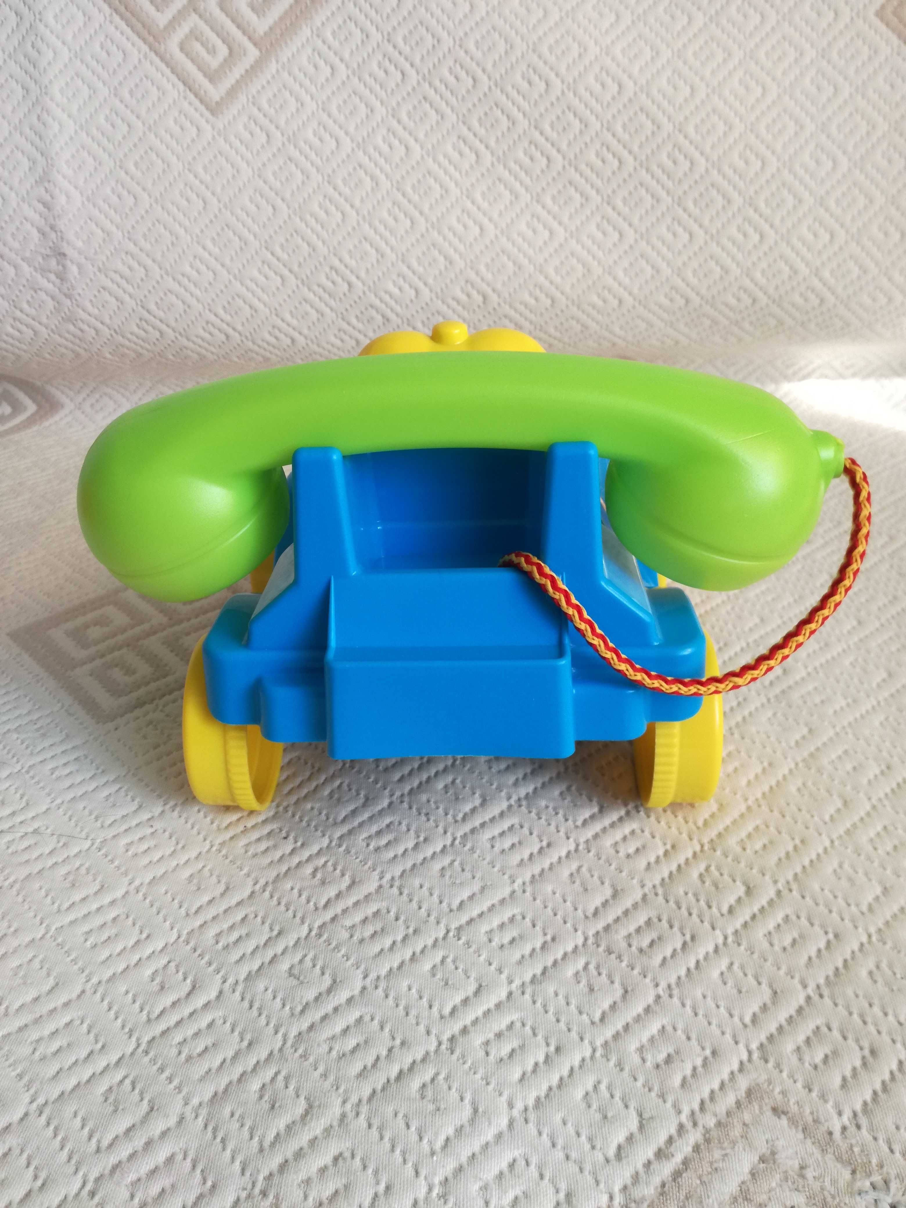 Telefon ze słuchawką na kołach MOCHTOYS