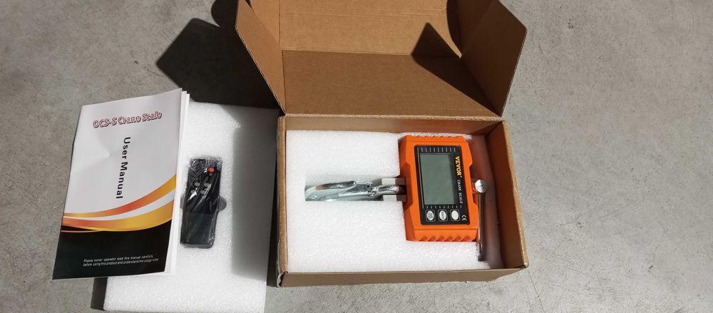 Balança digital com comando 1000 kg