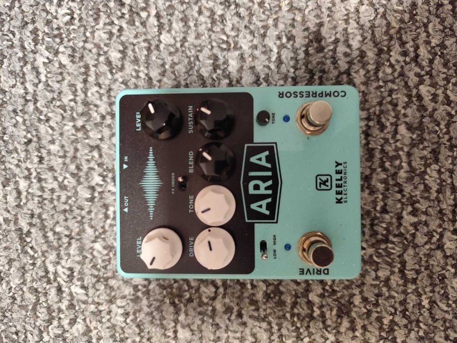 Keeley Aria – kompresor + overdrive