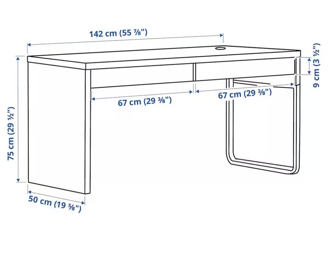 Mesa Secretária Micke Ikea