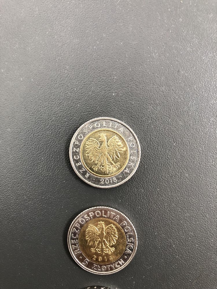 5 złotych - 3 sztuki