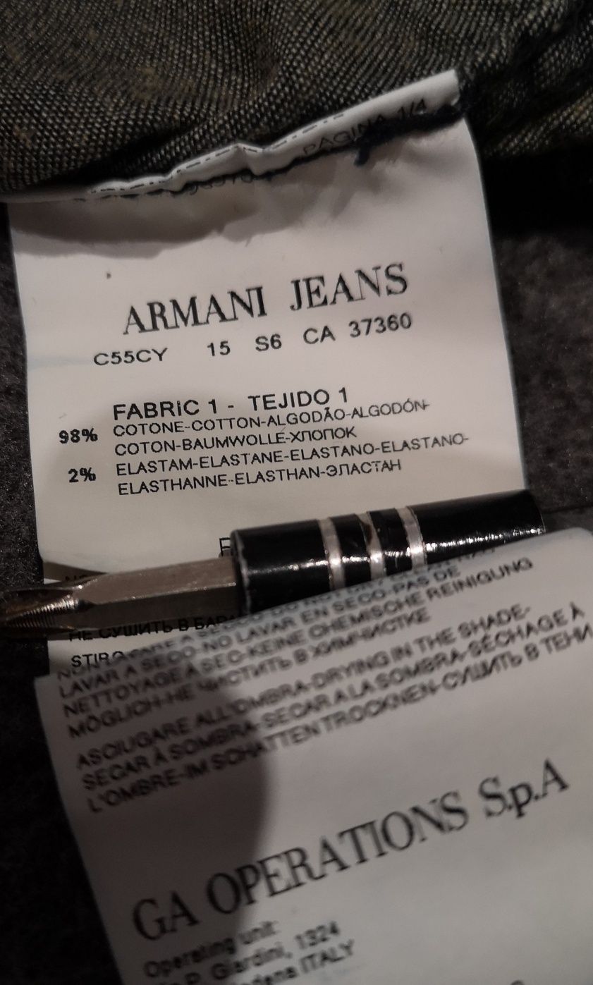 Armani Jeans original denim shirt size M