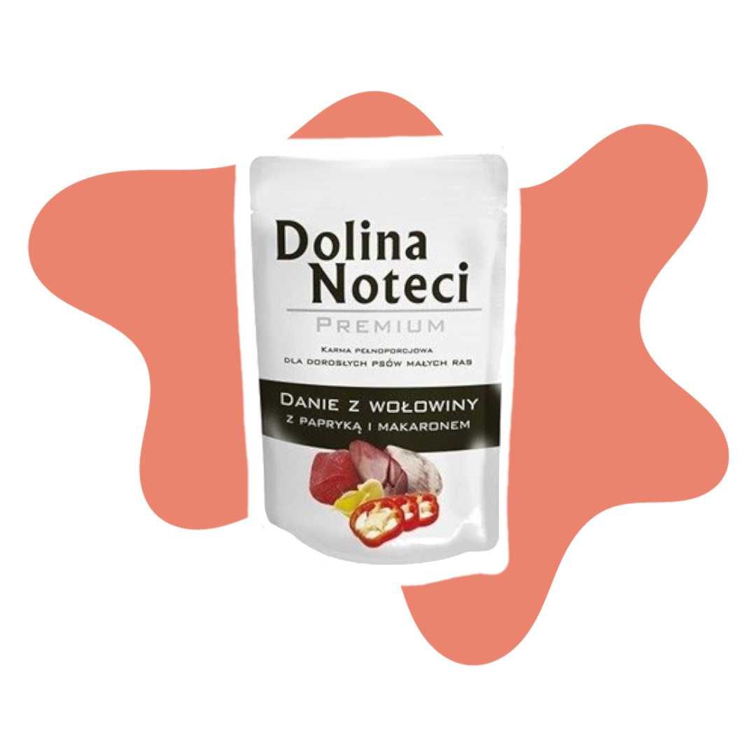 Dolina Noteci Danie Wołowina papryka makaron 10x300g Karma mokra