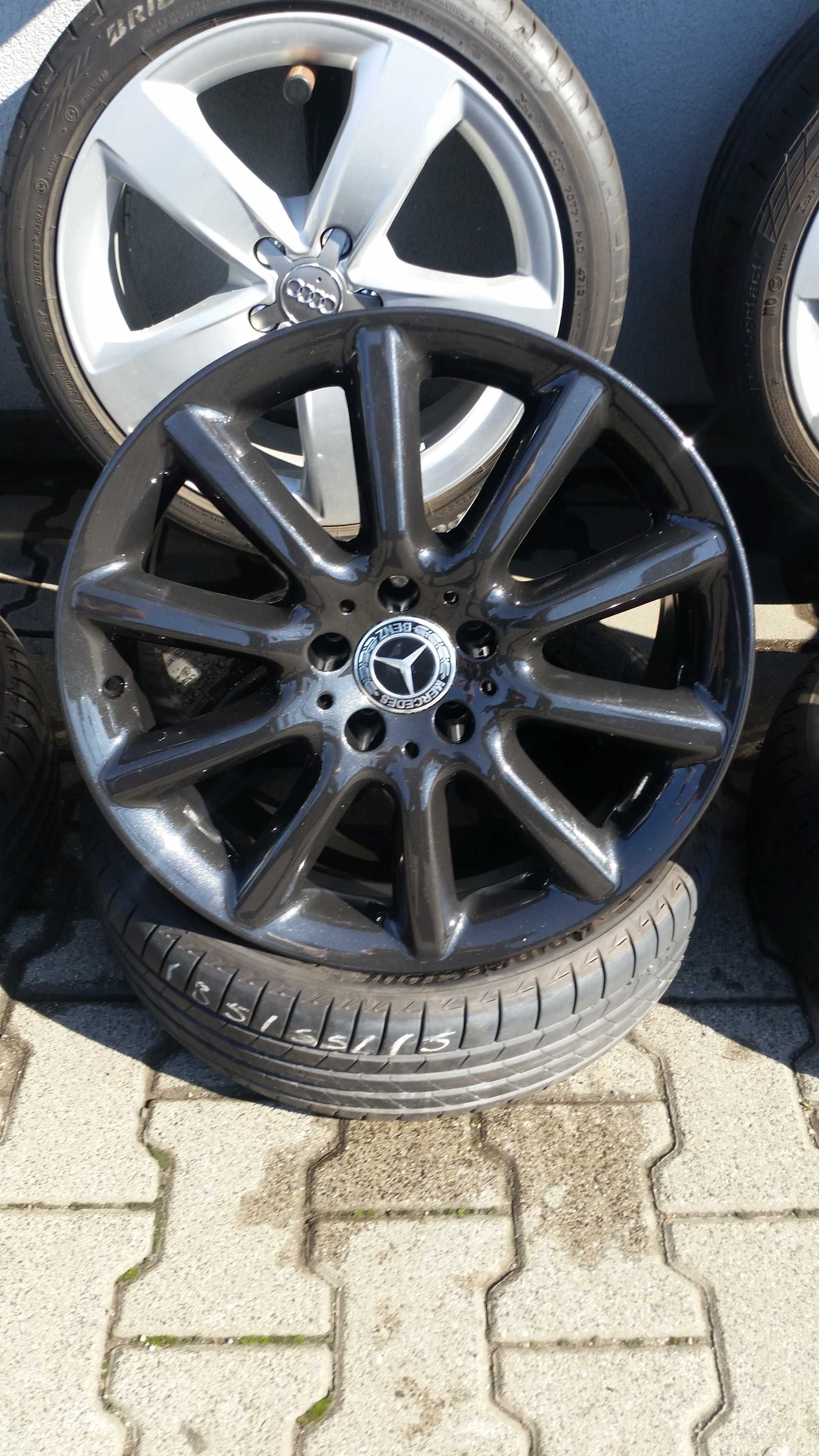 Felgi aluminiowe 18" Mercedes Borbet 5x112 8.5j Et 35 9.5j Et40