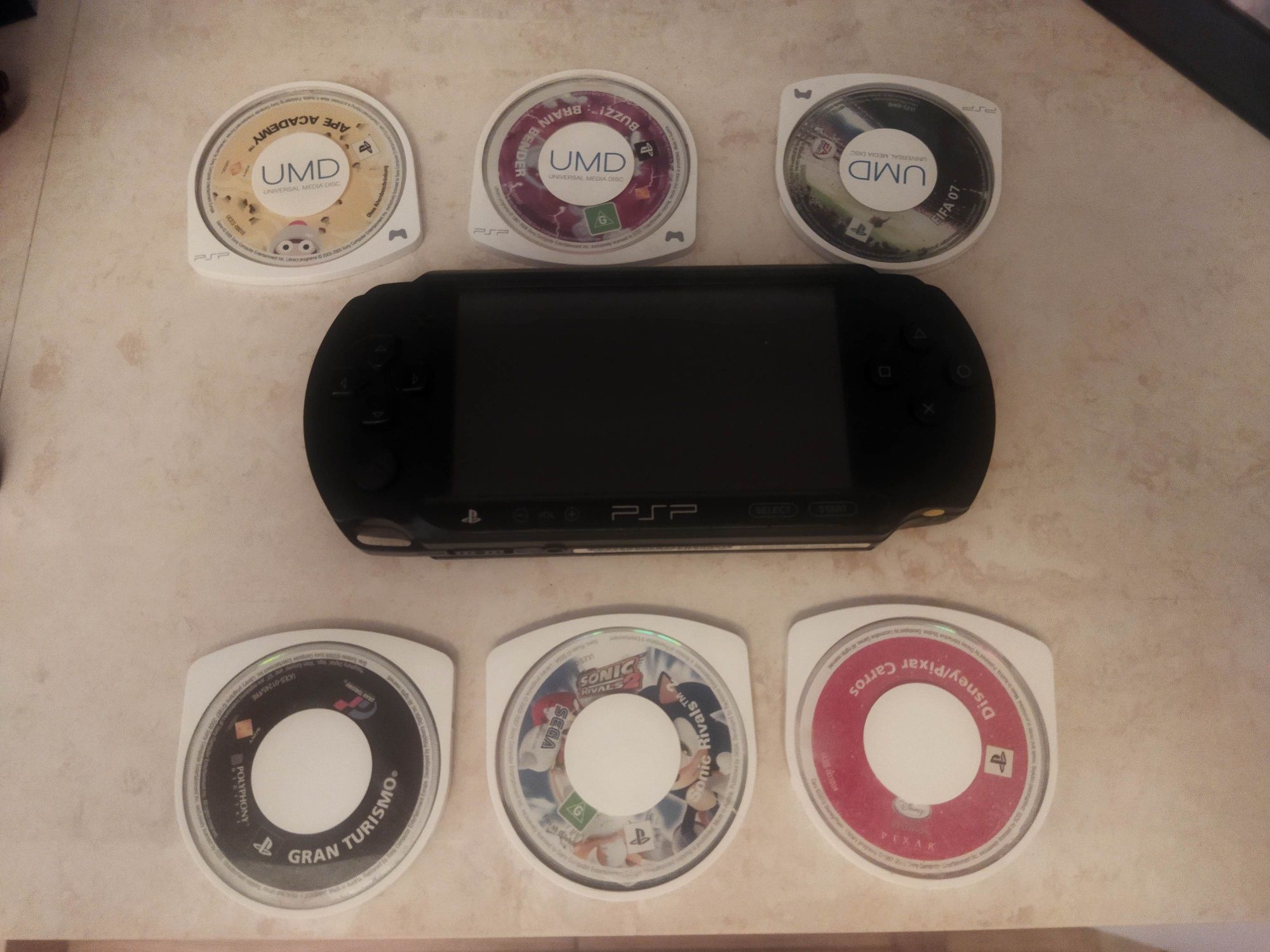 Consola Sony PSP PlayStation portable E1004 Street com defeito