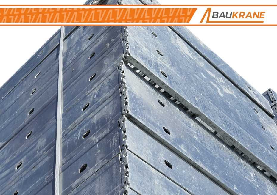 Szalunki Ścienne 100m2 Bauframe, Nowe płyty z akcesoriami, Gwarancja
