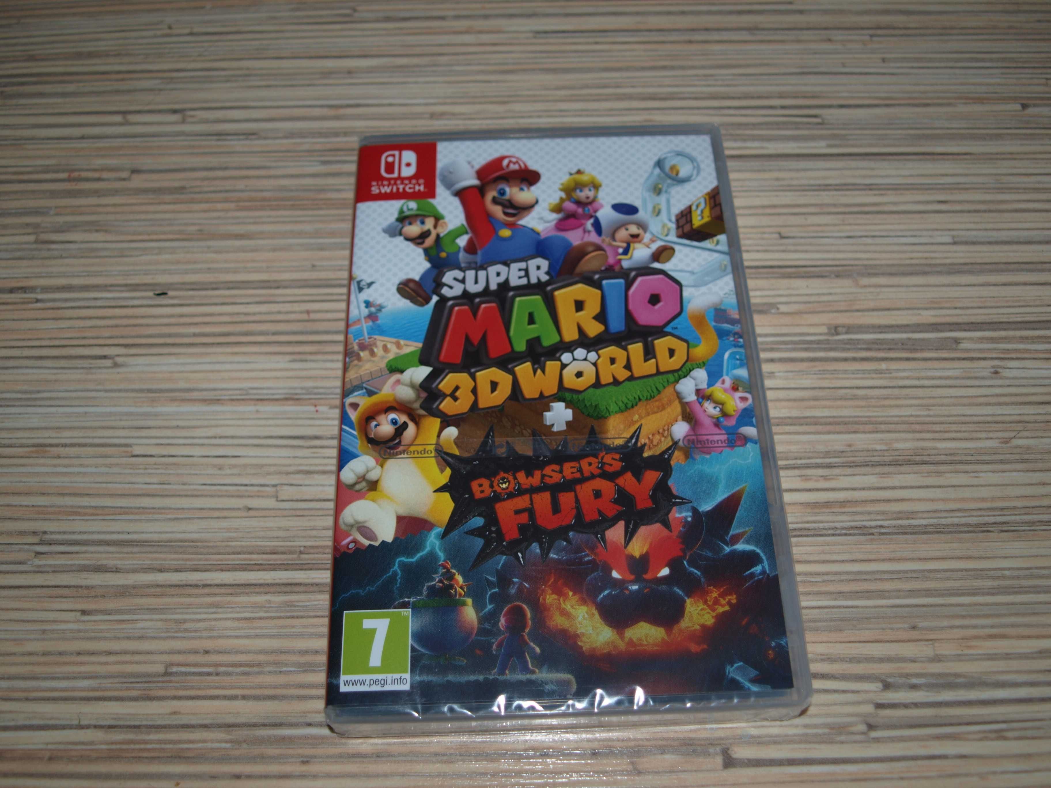 Gra Super Mario 3D World + Bowser's Fury nintendo Switch nowa folia!!