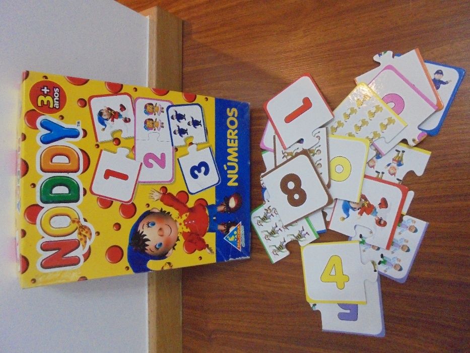 Puzzle Noddy - 1 ao 9, da Majora